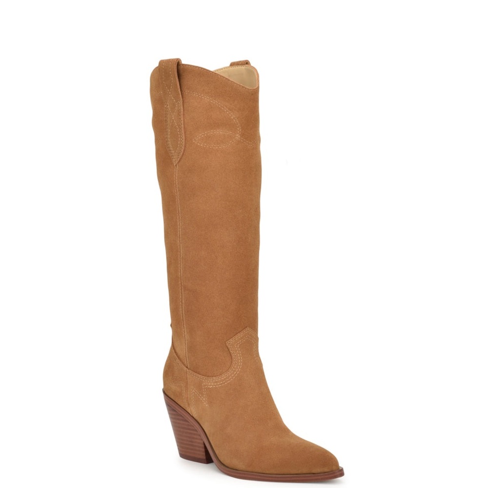 Women's Tan Suede Boots